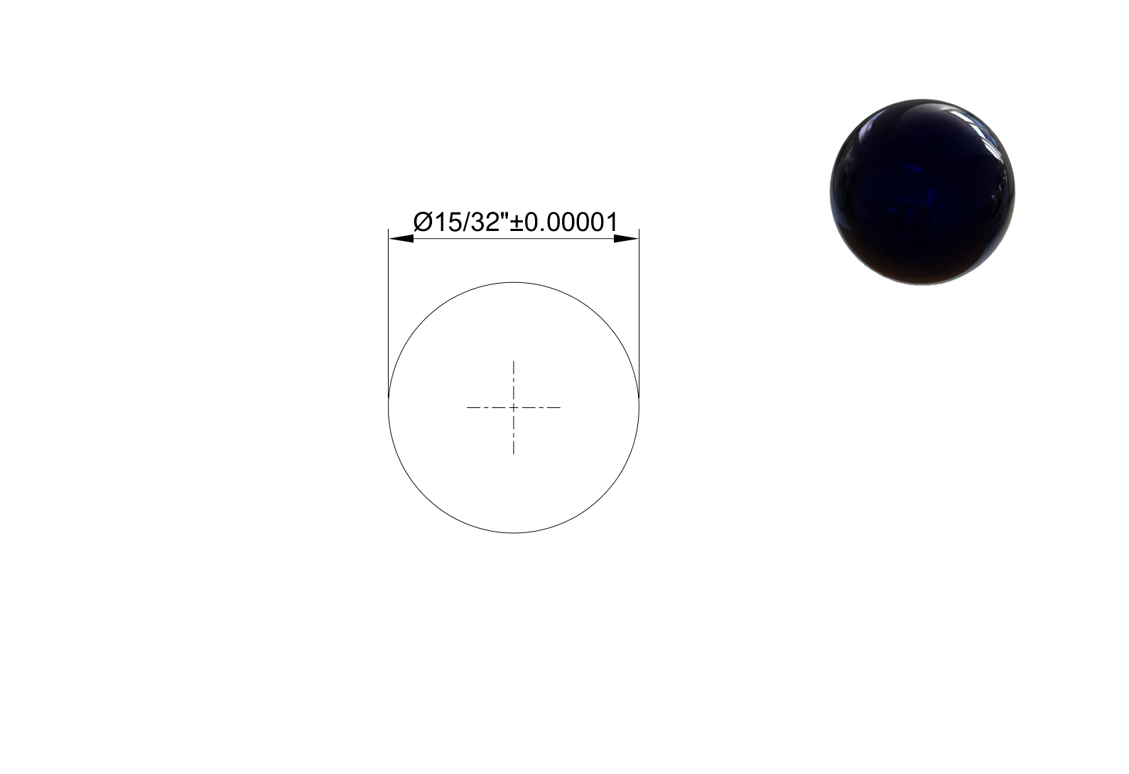 7/32 Silicon Nitride Ceramic Ball Bearing Ball – Acer Racing
